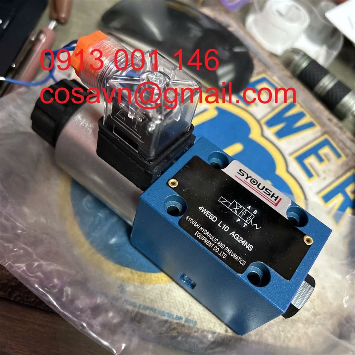 Van điều khiển hướng SYOUSHI 4WE6D-L10/AG24NS 4WE6D-L10/AG24NS